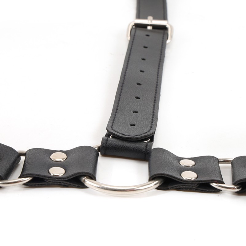 Hot Leather Sex Handcuffs Adult Neck to Wrist Restraints Kit Behind Handcuffs  Bondage Bdsm