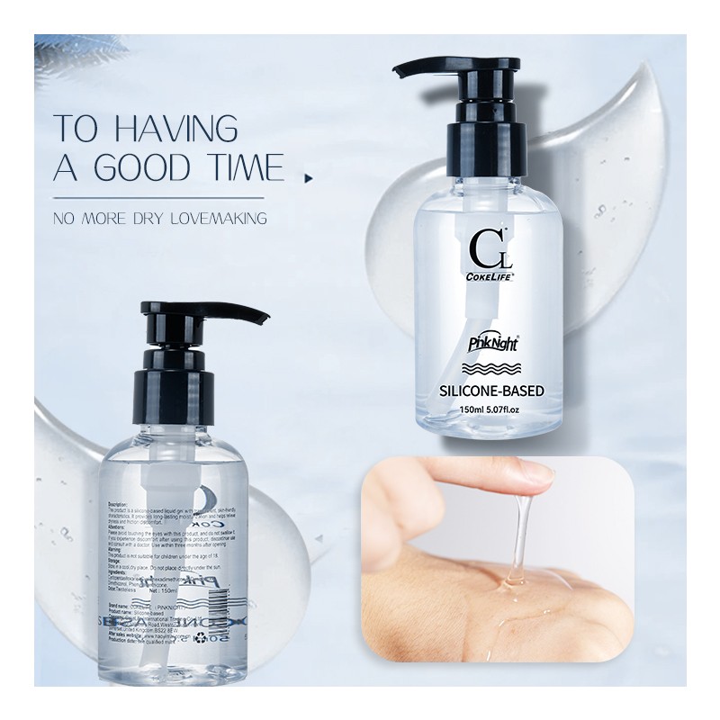 CokeLife Men Masturbation Toy Sex Products Silicone Lubricant Gel 150ML OEM Brand Gun Oil Lubricants for Men Lube Life