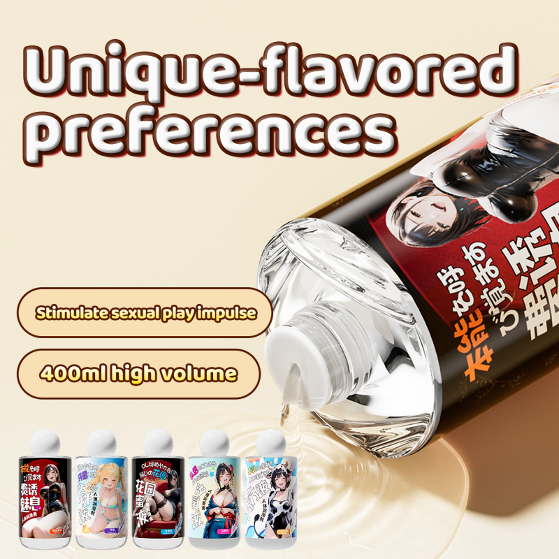 CokeLife 400ml Bulk Wholesale Unique Sweat  Flavor Water-Based Intimate Jelly Pheromone Flavor Sex Lubricant