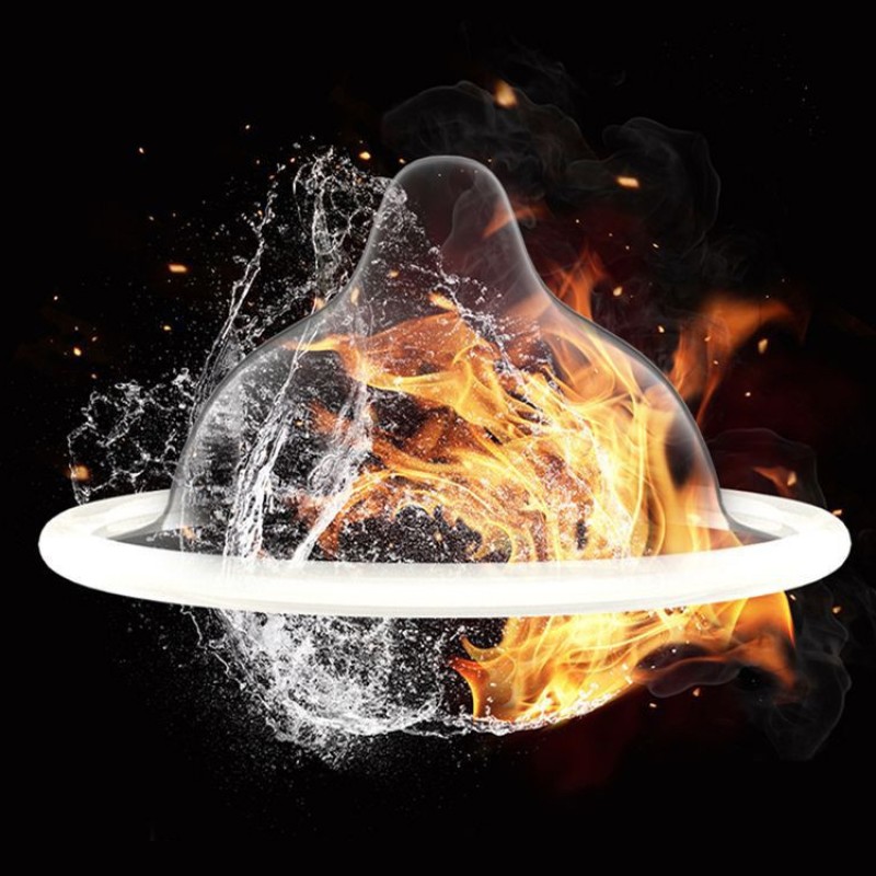 OLO Sex Embellish Condom 001 Men's Ultra-thin Hyaluronic Acid Natural Latex Condom