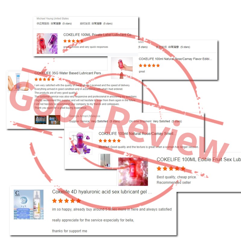 Cokelife 510k  120ml Lactic Acid Bacteria Lubricant Edible Oral Sex Gel Water-Based Edible Intime Lubricant Improve Sex Life