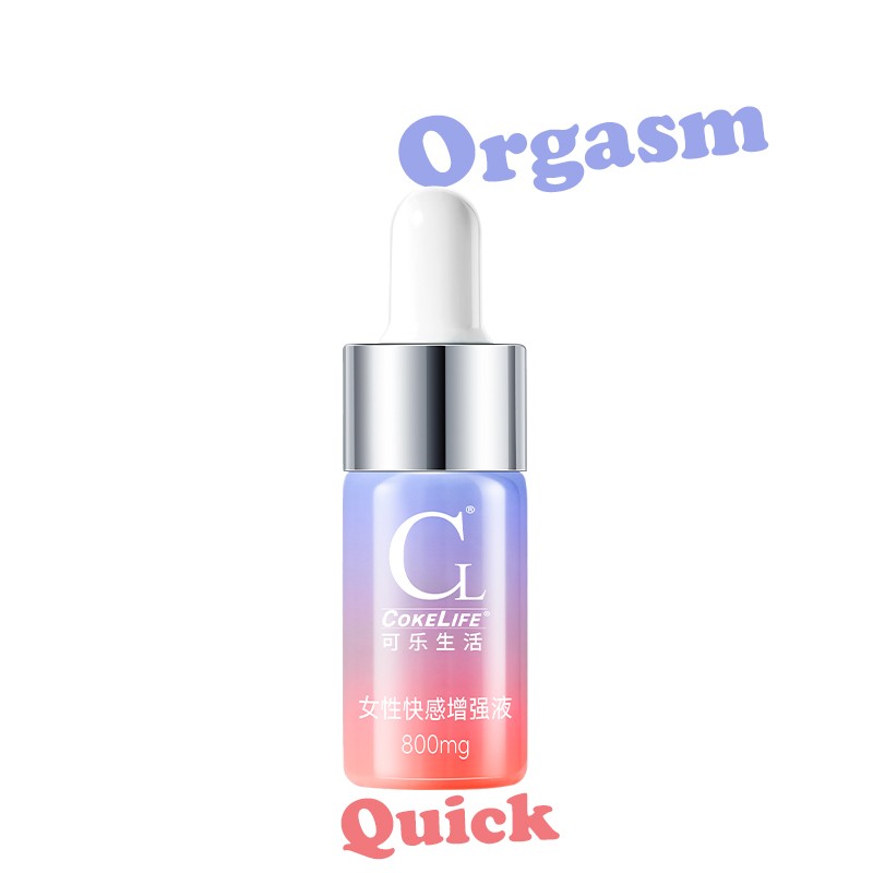 CokeLife 4PCS Glass Bottle Female Aphrodisiac Lubricant Sex Orgasm Gel Sex Climax Oil