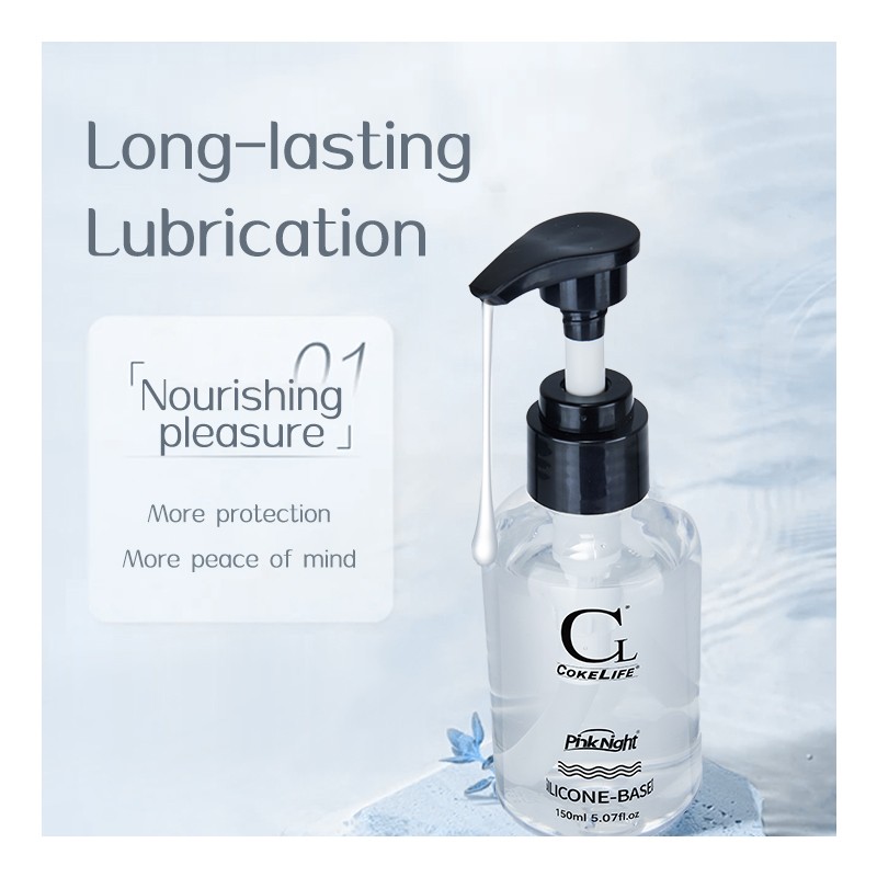 CokeLife Men Masturbation Toy Sex Products Silicone Lubricant Gel 150ML OEM Brand Gun Oil Lubricants for Men Lube Life