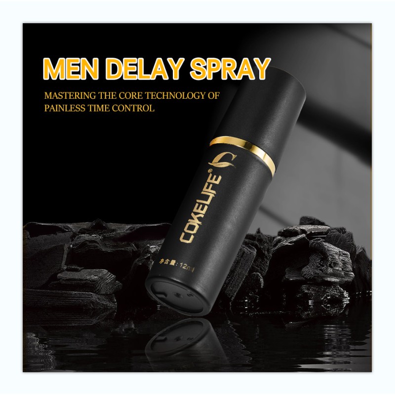 CokeLife OEM CE 12ml Male Delay Ejaculation Climax Control Spray X4%  Intimate Sexual Moments Sex Oil for Extending Climax