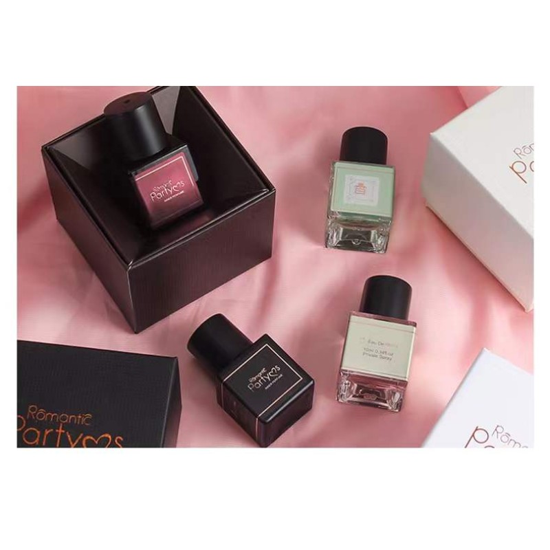 Private Perfume Fresh Romantic Fragrance for Women Peach Rose Cherry Blossoms Strawberry Flavors Long Lasting 10ml OEM 8 Flavors