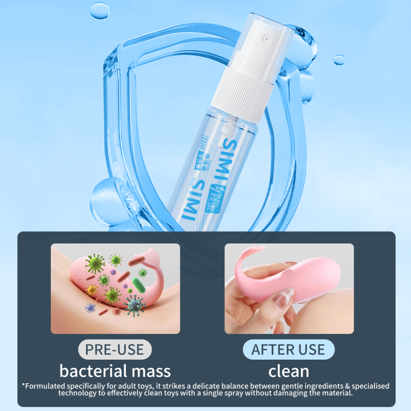 CokeLife  99.9% Sterilization 22ml ISO 13485 Wholesale Sex Toy Cleaner Spray Cruelty Free Natural Ingredients Sex Toys Cleaner