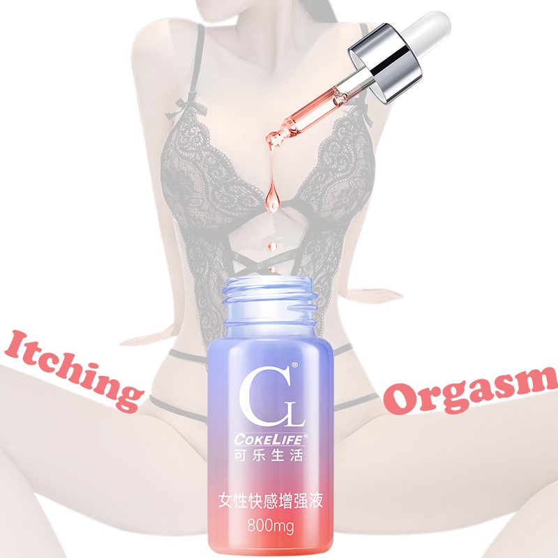 CokeLife Mini 4 PC/Box Sexual Exciting Gel Dropper Sex Oil Lady Aphrodisiac Orgasmic Gel for Women