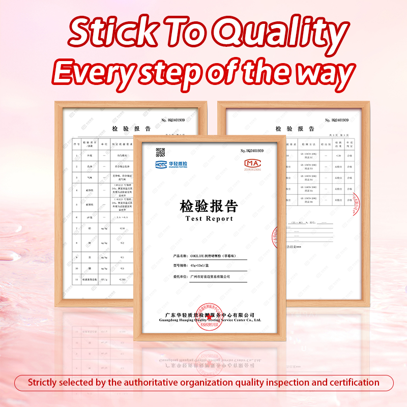 CokeLife 45g Strawberry Water  Lubricant Lube Powder Private Label Lube Sex Powder Lube OEM Brand Factory