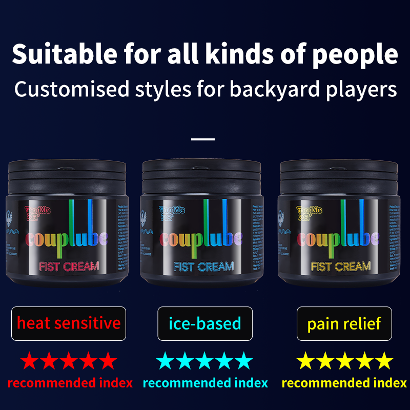 YouMe ISO9001 500ML Men Cream Personal Relieve Pain Fisting Cream for Anal Sex Thick and Long Lasting Anal Painless Gel for Male