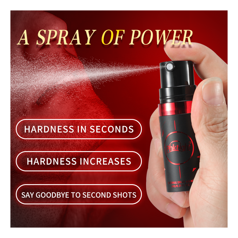 PinkNight 6ML Sex Timing Spray Men Delay High Quality Last in Sexuality Sex Timing Spray Timeing for Male Power
