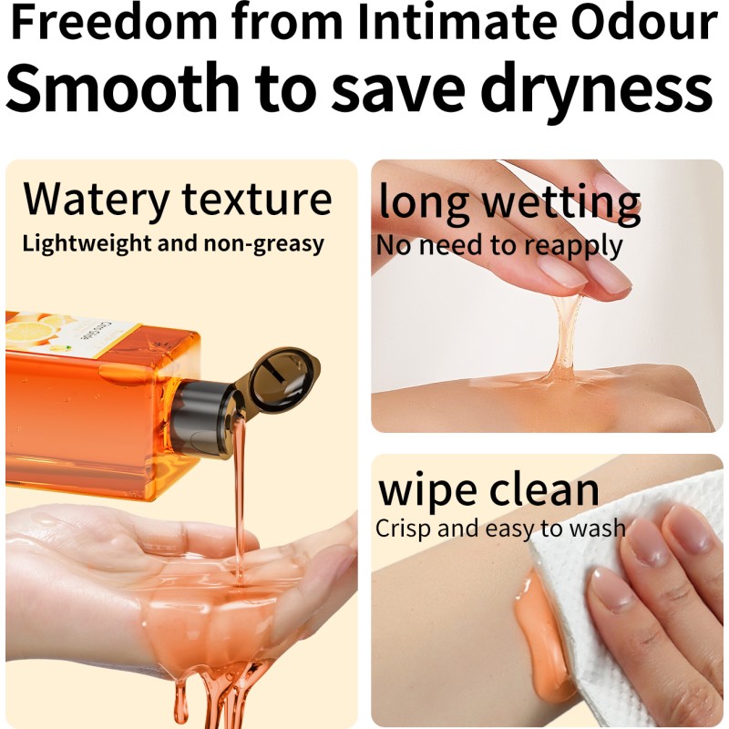 CokeLife ISO9001 180ml Food Grade Oral Sex Gel Lube Water Base Fruit Flavored Intimate Gel Private Label Edible Lube for Women