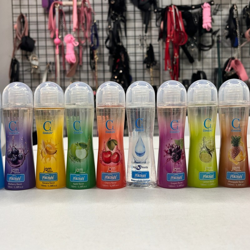 CokeLife ISO9001 100ml Edible Oral Lube Gel English Version Fertility Lubricant Water Based Personal Organic Lubricant Sex Gel