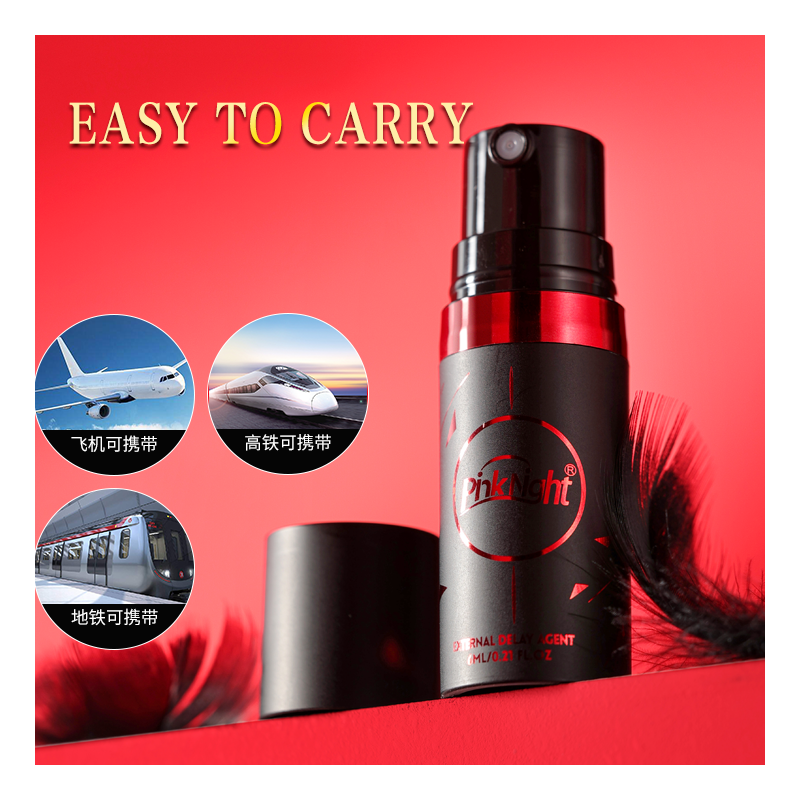 PinkNight 6ML Sex Timing Spray Men Delay High Quality Last in Sexuality Sex Timing Spray Timeing for Male Power