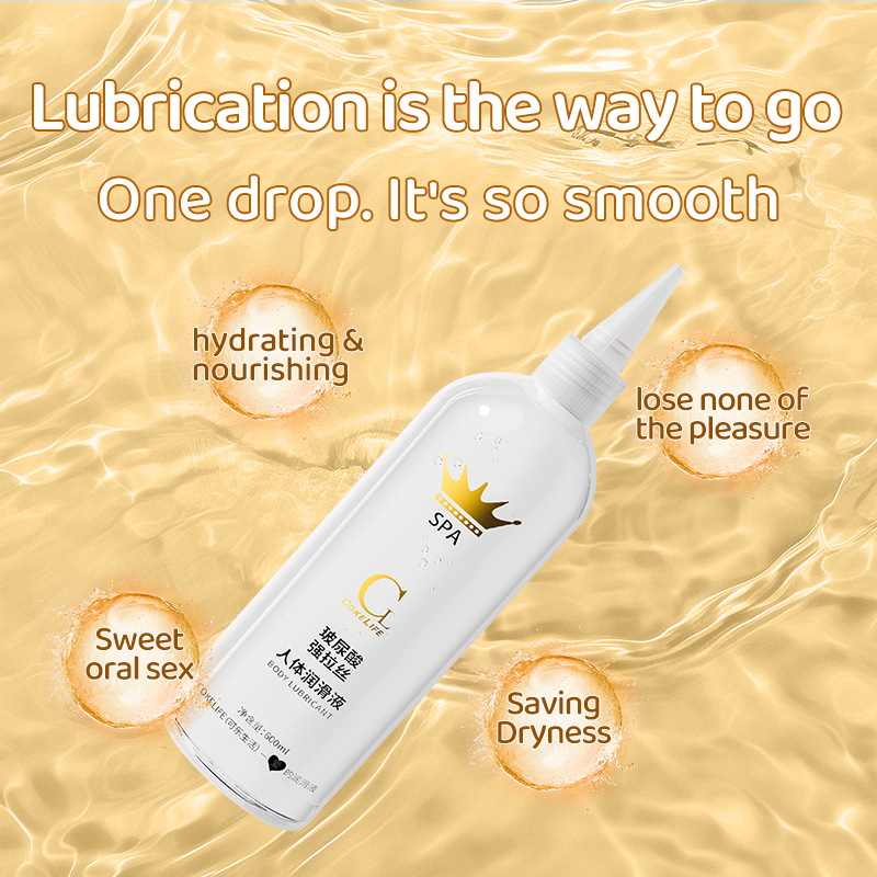 CokeLife ISO9001 Sexual Lube Thick 600ml Bulk Wholesale Conductivity Gel Sex Strong Drawing Intimate Gel for Couple
