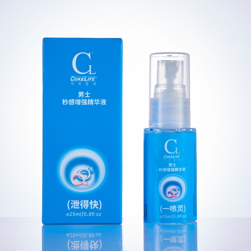 CokeLife Customization 25ml Men Pleasure Enhancement Liquid Male Quick Ejaculation Gel Spray Factory Price