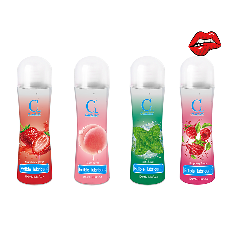 CokeLife100g Flavored Lubricant Edible Lube Gel Lubrifiant Fruity Vaginal Gel Lubricant Flavoured Water Base Personal Lubricants