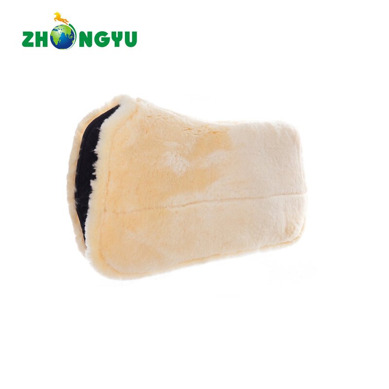 Full Sheepskin Western Saddle Pad Factory - Equestrian Equipment with Fur
