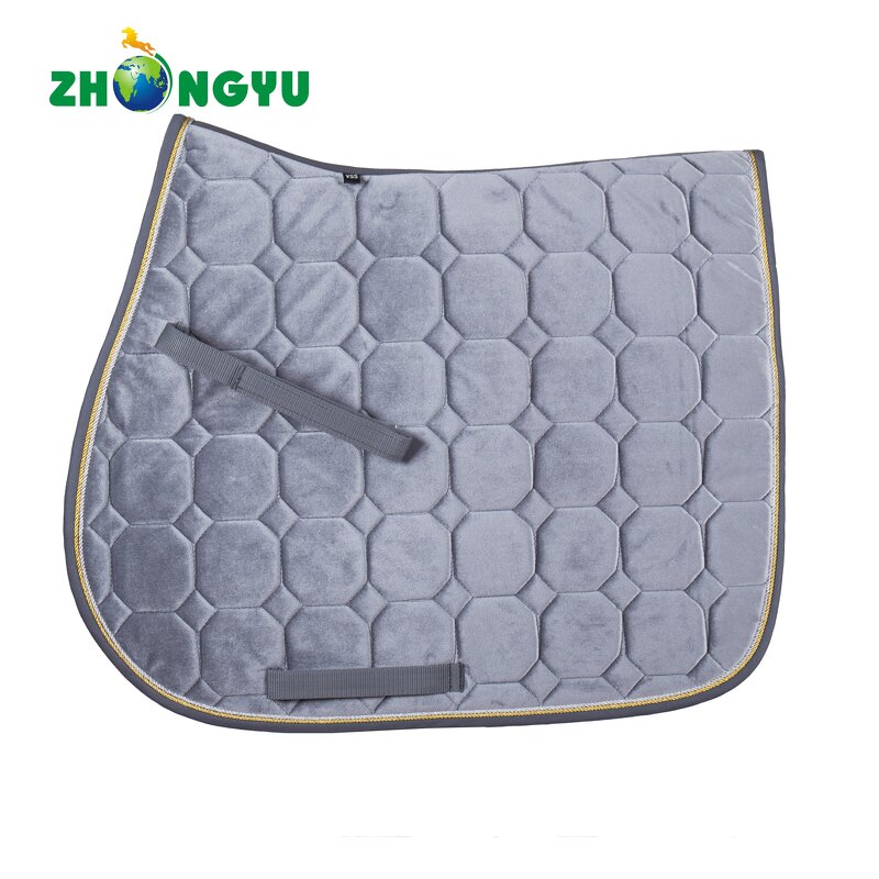 Blue Cloth Saddle Pad Factory - Hot Sale Horse Equipment Custom Made