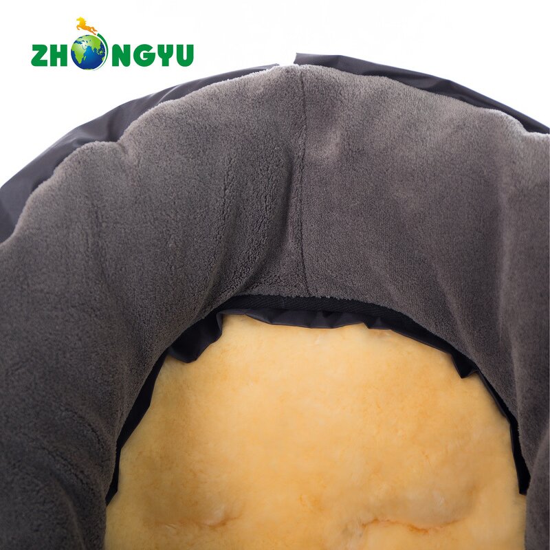 Baby Footmuff Sleeping Bag Manufacturer - Best Selling Sheepskin Grey for Stroller