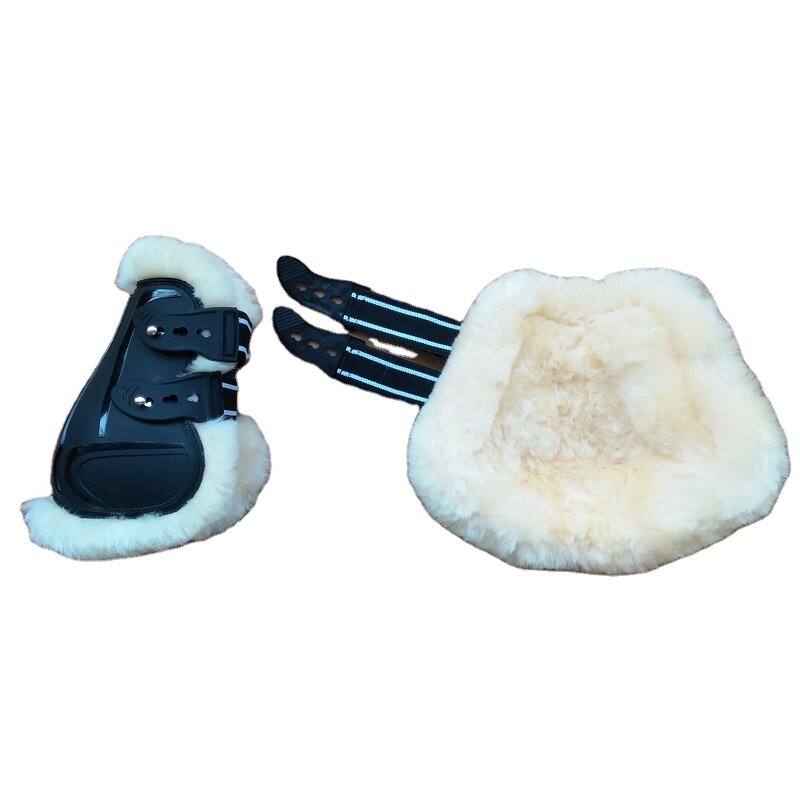 Horse Riding Tendon Boots Manufacturer - Genuine Sheepskin Equestrian Accessories
