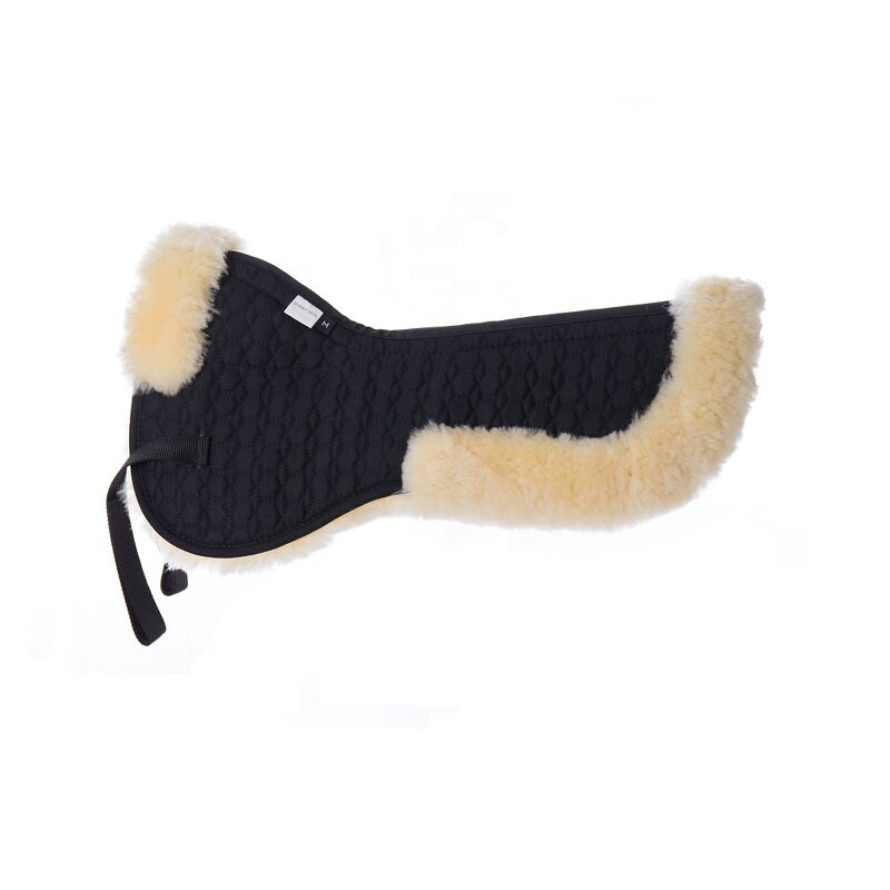 Sheepskin Half Saddle Pad Manufacturer - Custom Made Numnah Wool Riding