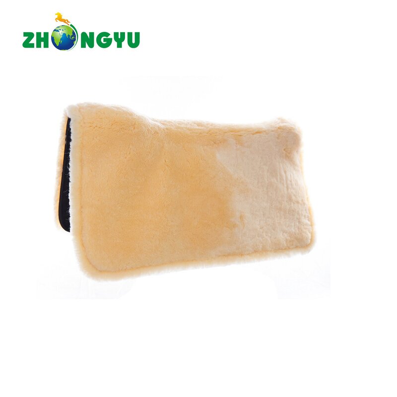 Full Sheepskin Western Saddle Pad Factory - Equestrian Equipment with Fur