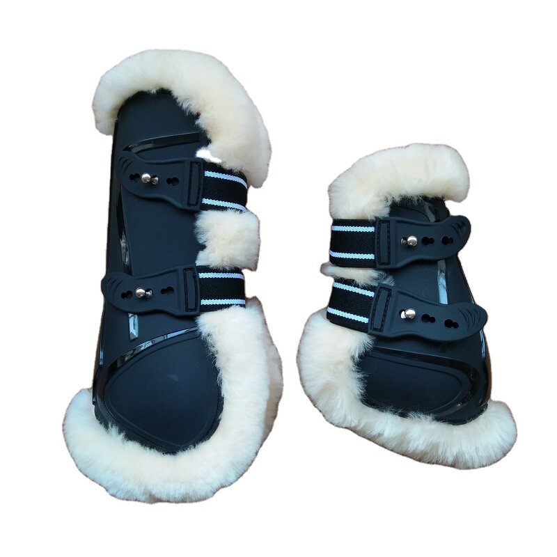 Horse Riding Tendon Boots Manufacturer - Genuine Sheepskin Equestrian Accessories