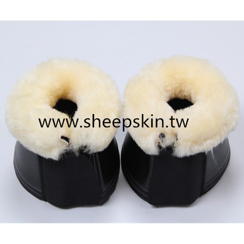 Horse Bell Boots with Sheepskin Supplier - for Hoof Protection