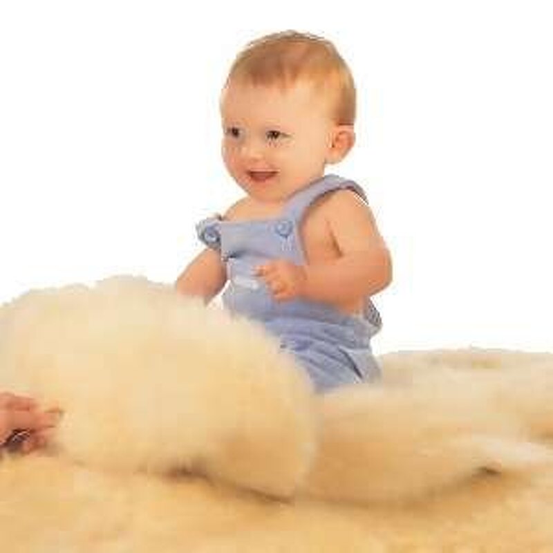 Baby Lambskin Mat Supplier - for Nursery and Play