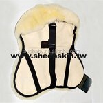 sheepskin saddle seat cover