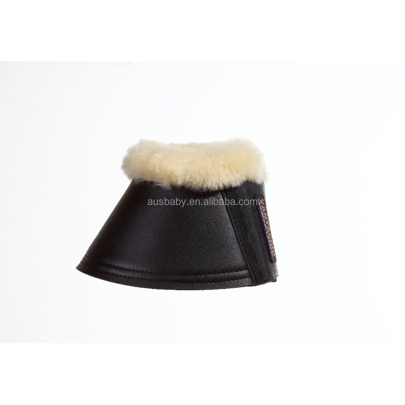 Horse Bell Boots Supplier - Synthetic Leather with Sheepskin