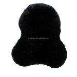 sheepskin saddle seat cover