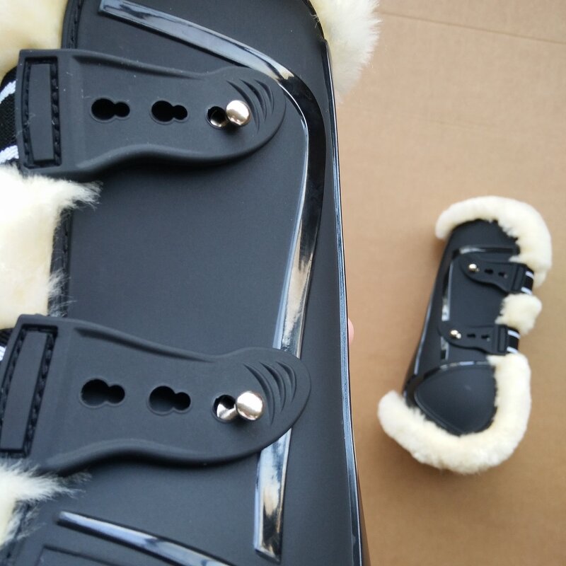 Horse Lambskin Boots Factory - New Arrival Leg Protection Comfortable