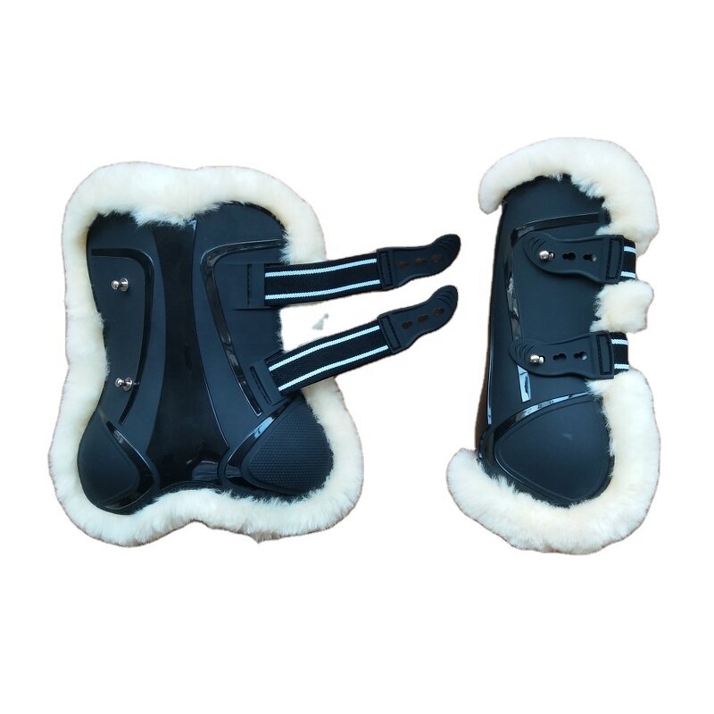 Horse Lambskin Boots Factory - New Arrival Leg Protection Comfortable