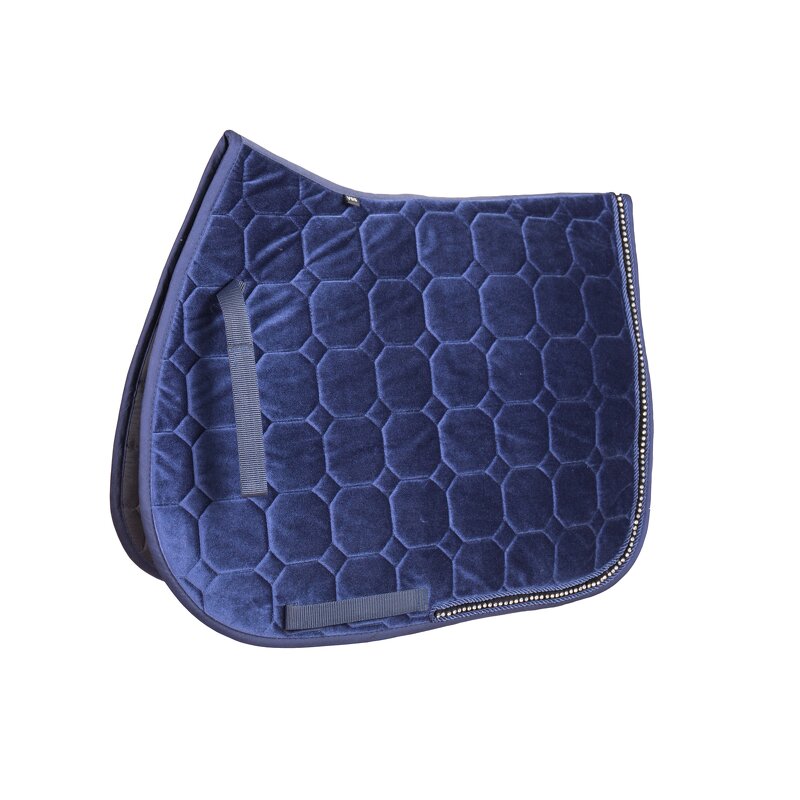 Beaded Velvet Saddle Pad Factory - Equestrian Dressage Cloth Best Selling