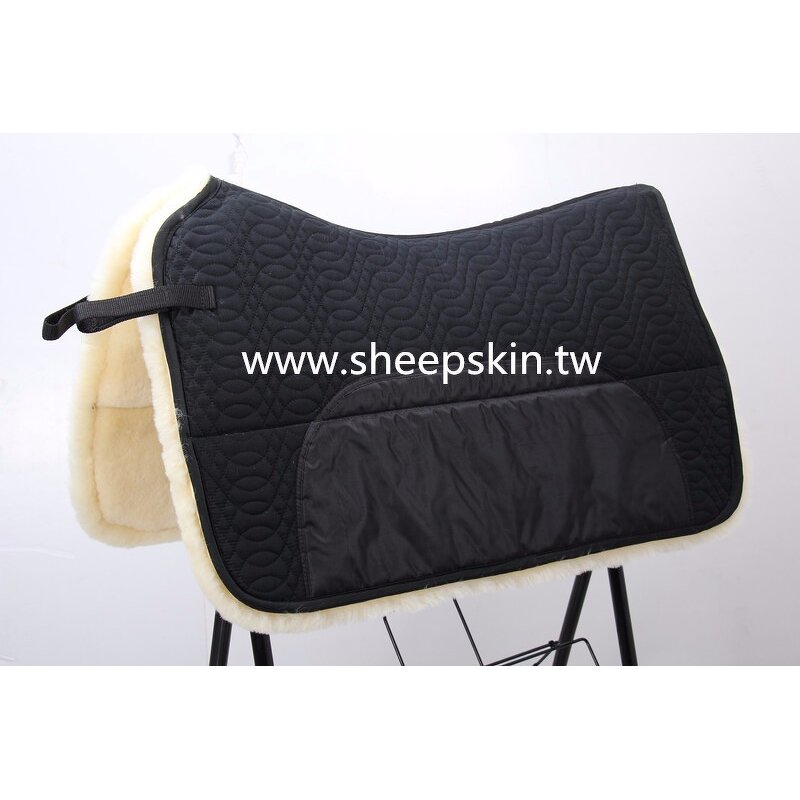 Full Sheepskin Western Saddle Pad Supplier - Equestrian Equipment with Fur
