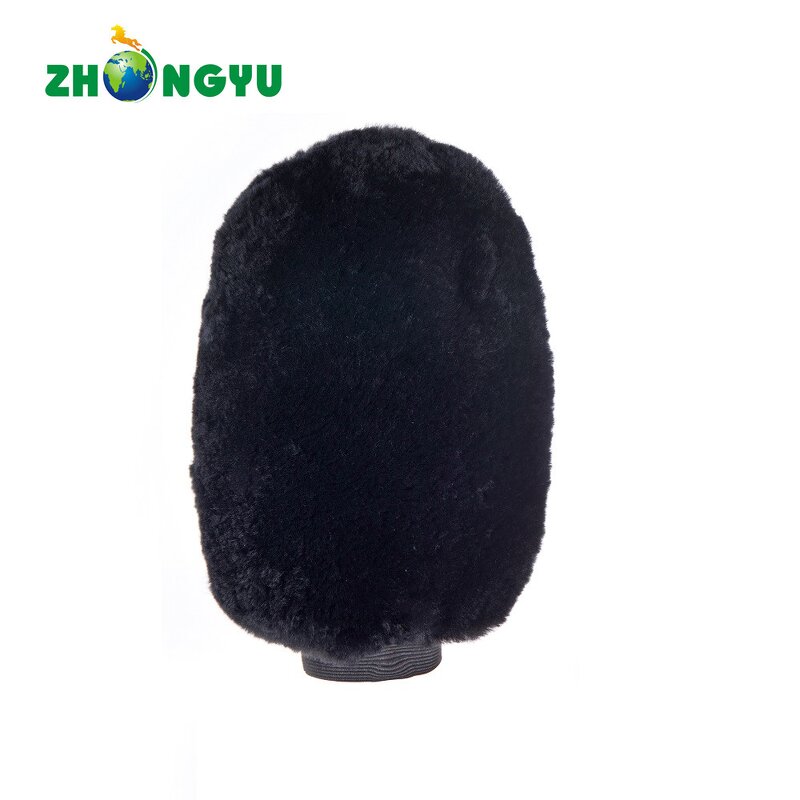 Sheepskin Mitten Manufacturer - Black High Quality Quilted Horse Care