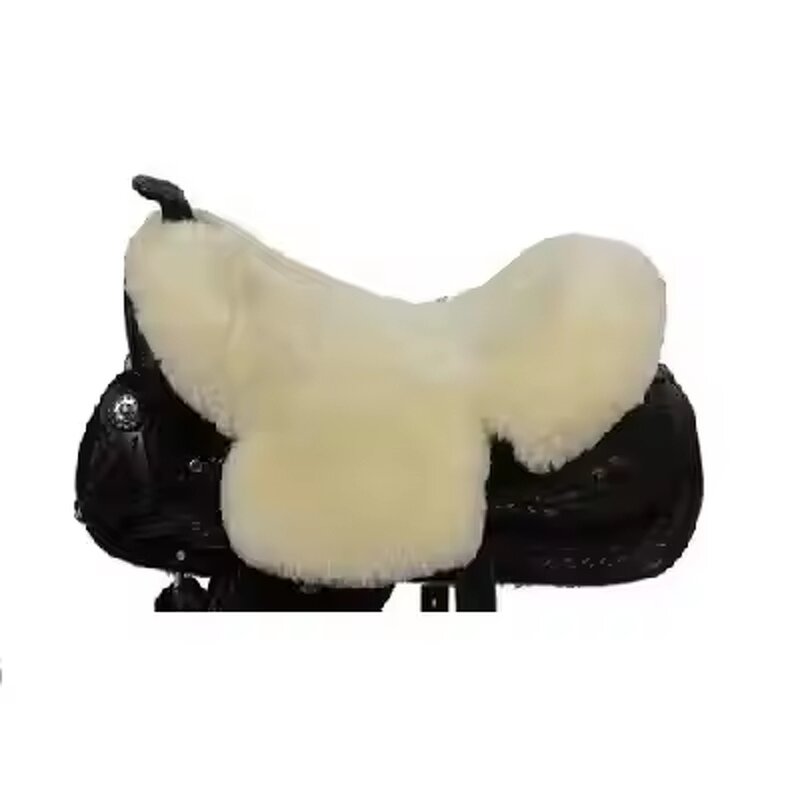 Sheepskin Western Saddle Cover Manufacturer - Lambskin Wool Riding for Outdoor