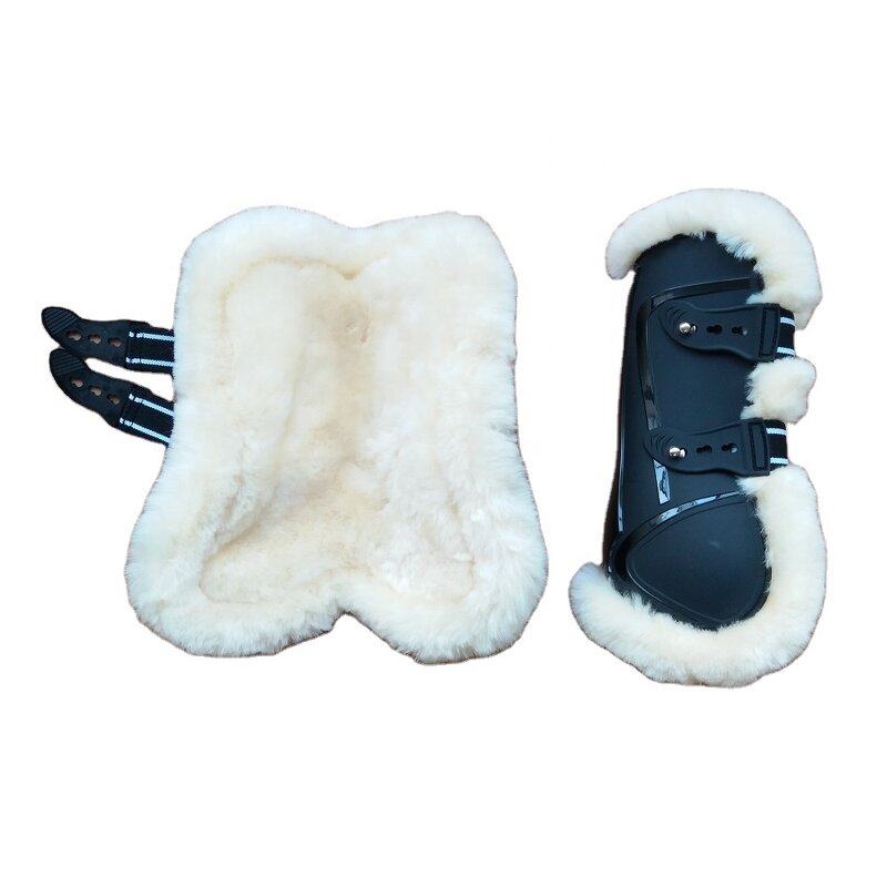 Horse Lambskin Boots Factory - New Arrival Leg Protection Comfortable