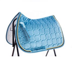 Satin Cloth Saddle Pad Supplier - Beautiful Velvet Full Saddle Blanket