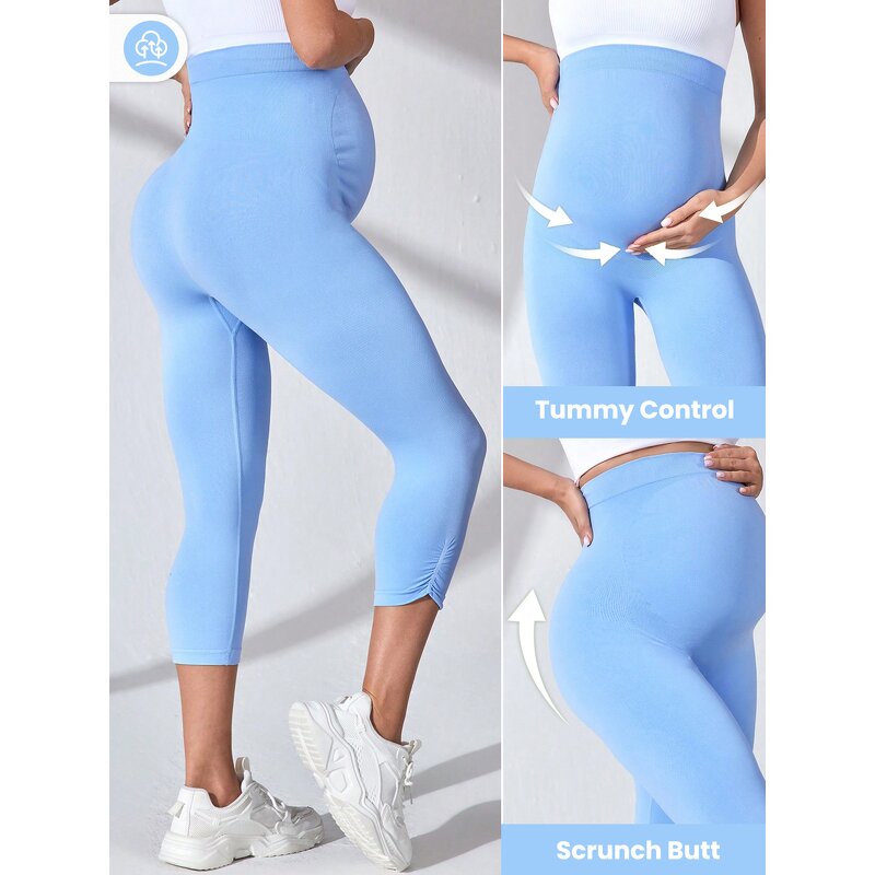 Pregnant Pants Manufacturer - OEM/ODM Hot-selling High Waist Belly Support