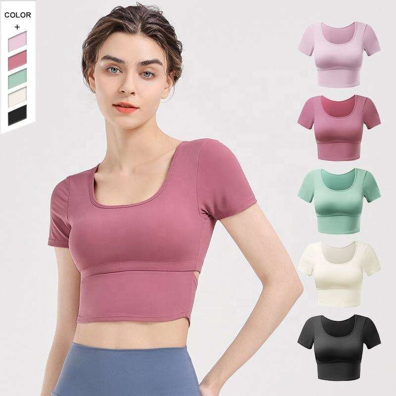 Yoga Top Manufacturer - OEM Custom Women's High Elastic Seamless