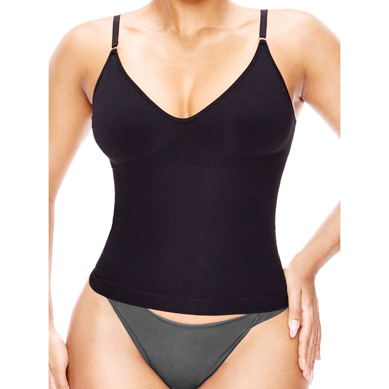 Shapewear Camisole Manufacturer - OEM/ODM Women's V-Neck Waist Slimming