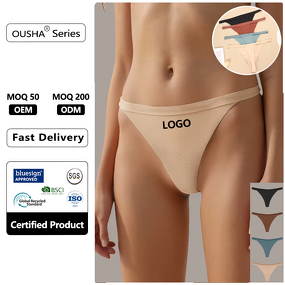 Thong Briefs Manufacturer - OEM/ODM Hot Style Sexy Thin-strap One-piece