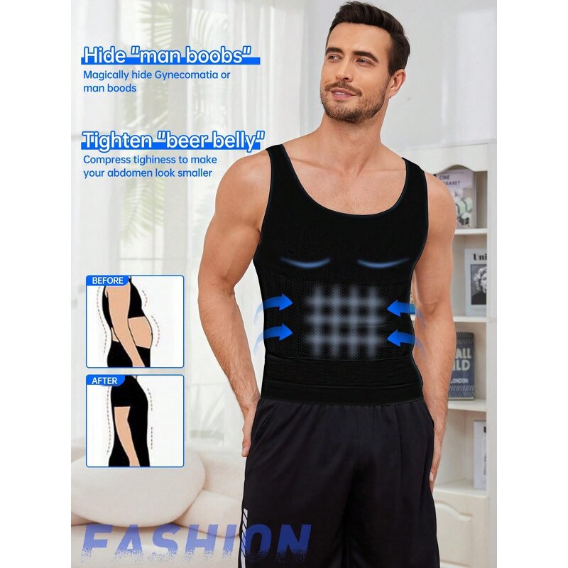 Men's Compression Vest Manufacturer - OEM Custom New Seamless Waist Support
