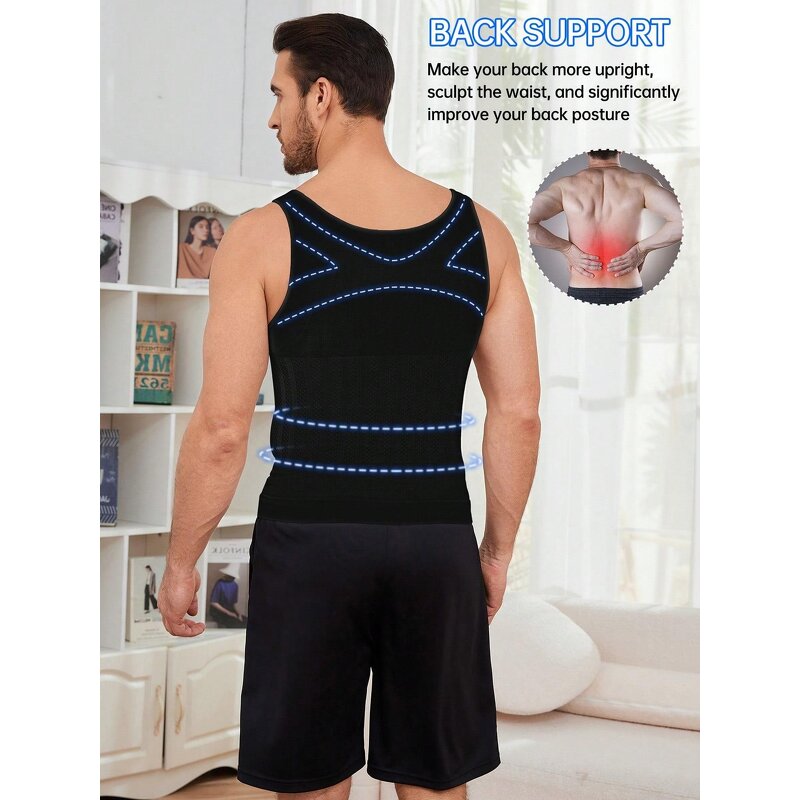 Men's Compression Vest Manufacturer - OEM Custom New Seamless Waist Support
