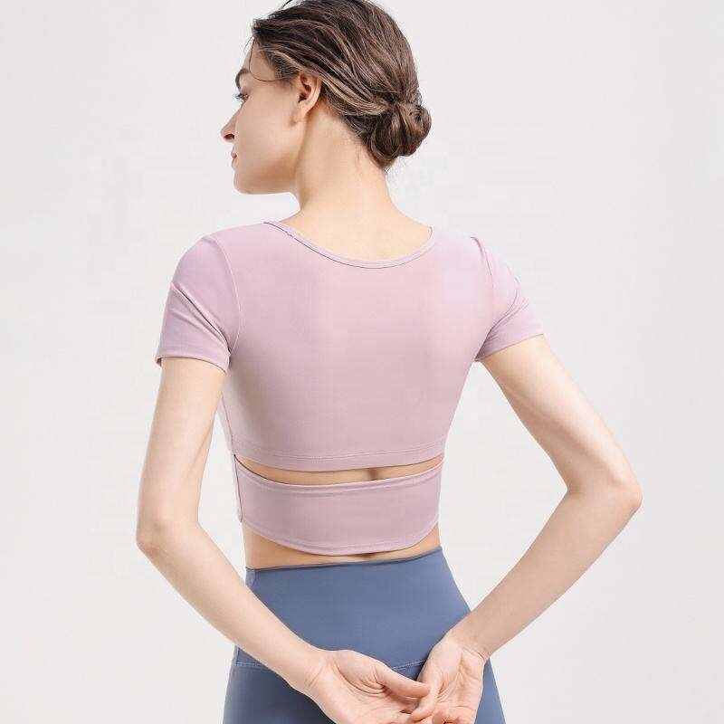 Yoga Top Manufacturer - OEM Custom Women's High Elastic Seamless