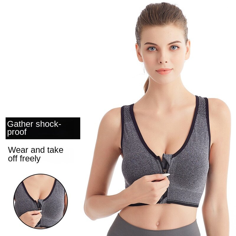 Plus Size Sports Bra Manufacturer - OEM Customizable Front Closure