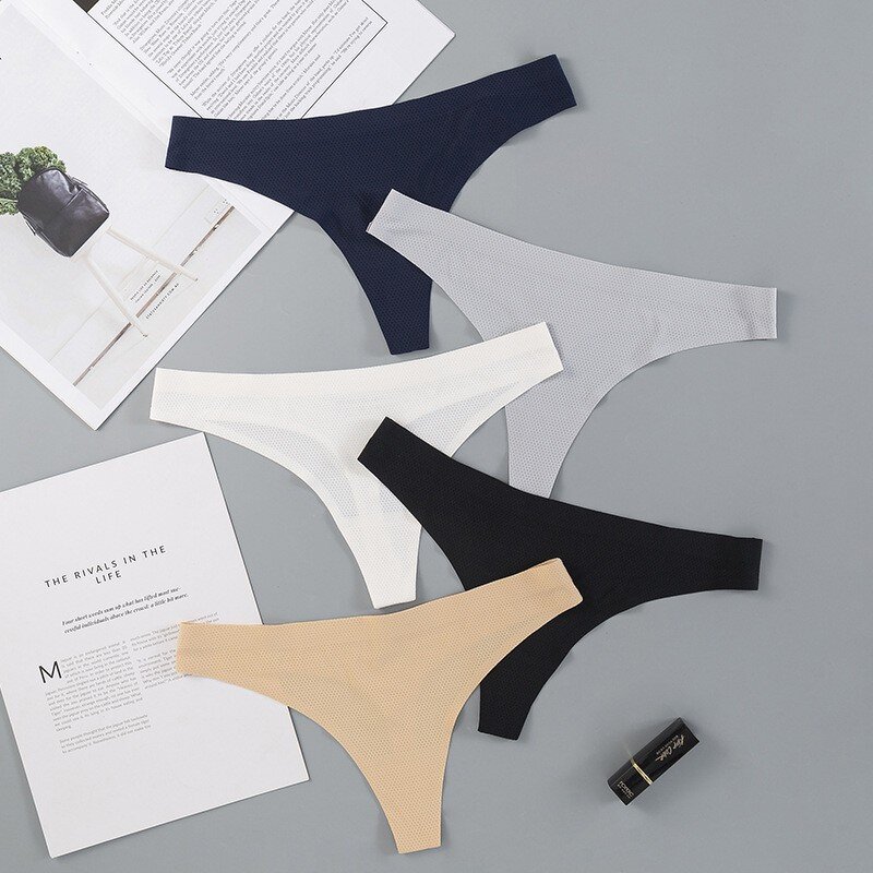 Triangle Panties Manufacturer - OEM/ODM Hot Stylish Ice Silk Seamless