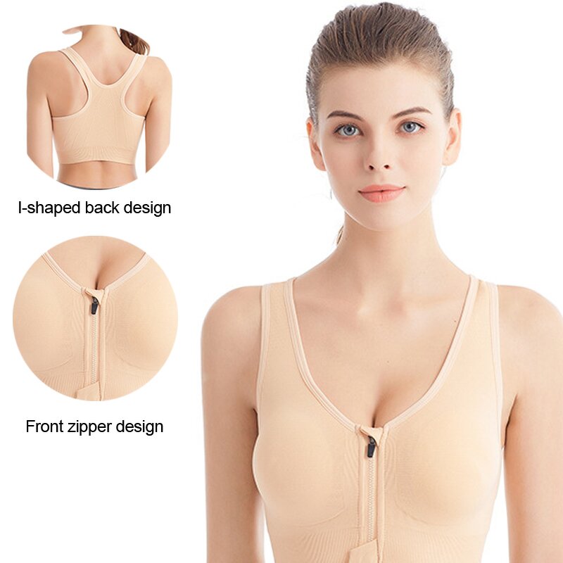 Plus Size Sports Bra Manufacturer - OEM Customizable Front Closure